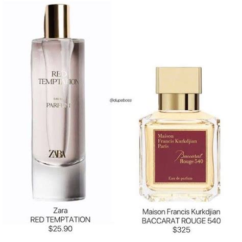 zara perfume dupe red vanilla|zara red temptation perfume dupe.